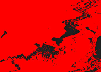 Fototapeta na wymiar Abstrakt in rot