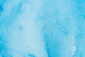 blue art painting on paper texture background