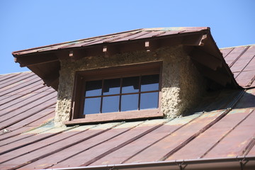 old house roof