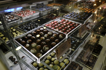 chocolates in the market
