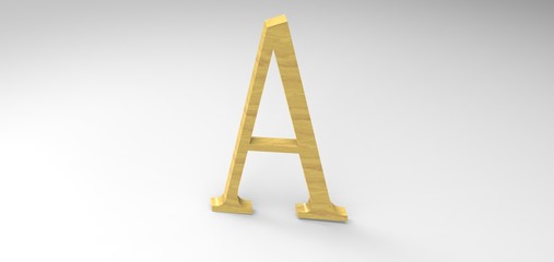 3D font 