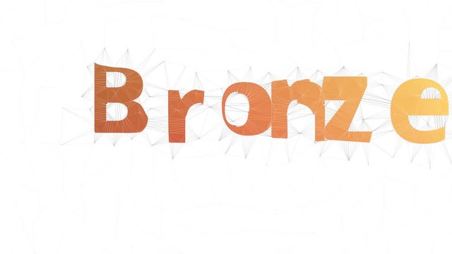 Bronze Age Text Merging Tessellation Looping Meshes Text Morph