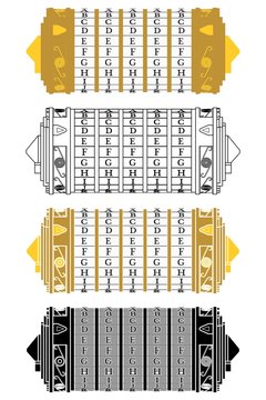 Leonardo da Vinci cryptex invent colored.