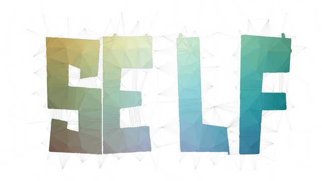 Self Employed Text Morphing Tessellated Looping Polygons Text Morph