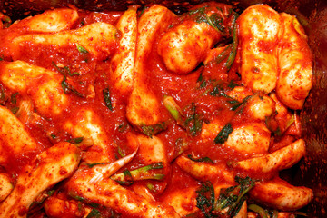 한국의 전통음식 총각김치