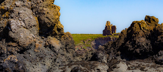 Castle on the coast