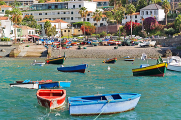 Camara of Lobos,  fisherman village on Madeira island