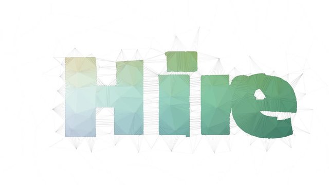 Hire Purchase Text Warping Tessellating Looping Meshes Text Morph