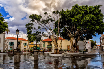 San Juan square in the city of Telde in Gran Canaria