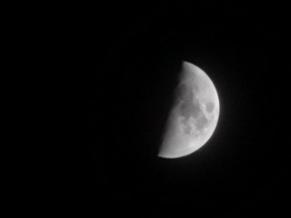 full moon in the night sky