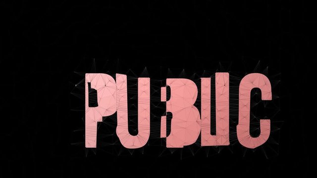 Public Property Text Morphing Tessellation Looping Grid Text Morph