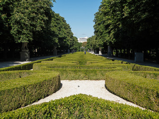 garden in the middle of madrid