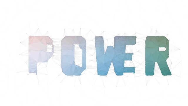 Power Station Text Merging Tessellation Looping Meshes Text Morph