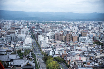 The View of Kyoto, Japan
