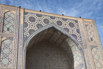 Uzbekistan. Samarkand. Ulugbek Madrasah 