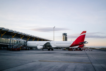 Airplanes at the airport