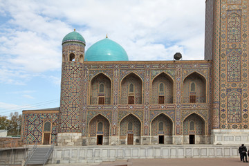 Fototapeta na wymiar Uzbekistan. Samarkand. Ulugbek Madrasah 