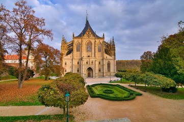 Fototapeta premium Hl. Barbara Kathedrale Kutna Hora