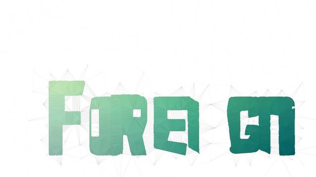 Foreign Office Text Warping Tessellating Looping Meshes Text Morph