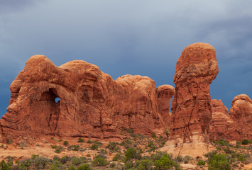 Fototapeta premium Scenic Arches National Park Utah Landscape