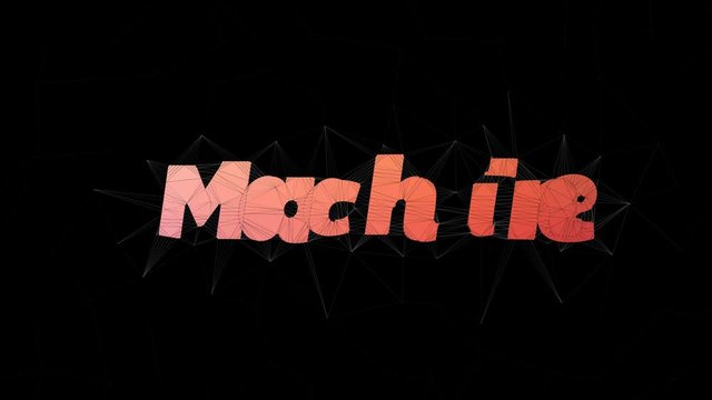 Machine Language Text Morphing Tessellation Looping Polygons Text Morph