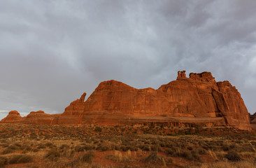 Fototapeta na wymiar Scenic Arches National Park Utah Landscape