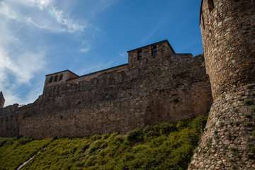 Fototapeta na wymiar castillo de Ponferrada, León, España