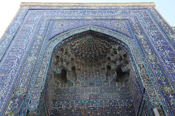 Fototapeta na wymiar Uzbekistan. Samarkand. Memorial to Shahi Zinda