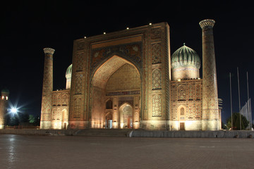 Uzbekistan. Samarkand. Registan.