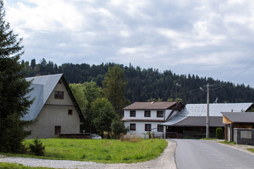 Small village in the mountains