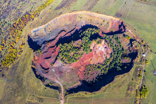 Brasov, Romania. Racos Volcano.