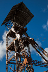 castillete minero de León