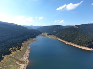 Romanian nature. Drone footage.
