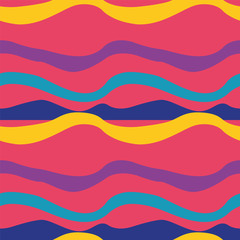 Color lines pattern vector illustration