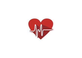 Symbolic logo of heart health