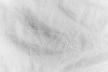 White fabric with space texture and background