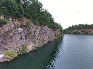 Beautiful parks. United Kingdom. Drone footage.