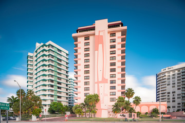 Fototapeta premium The Alexander Condominium Miami Beach FL