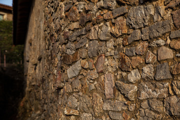 textura de muro de piedra