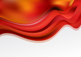 Smooth curve lines vector background