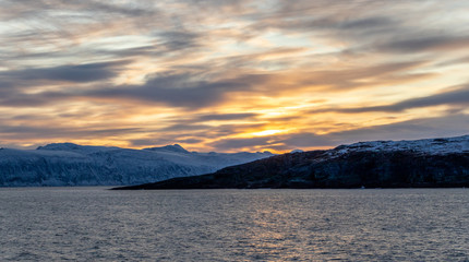 Arctic Fjord Landscape