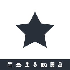 Star icon for web and mobile