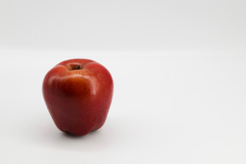 apple on white background