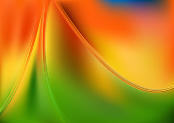 Creative curve vector background design