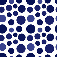 Pattern circle blue vector illustration