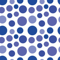 Pattern circle blue vector illustration
