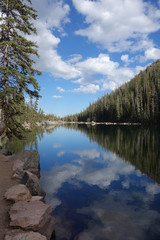 Fototapeta na wymiar Dream Lake In Rocky Mountain national Park