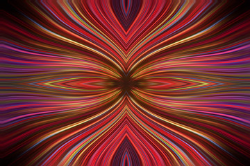 Obraz premium radial color pattern, closeup of photo