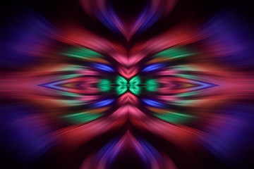 Obraz na płótnie Canvas radial color pattern, closeup of photo