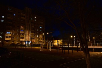 playground at night